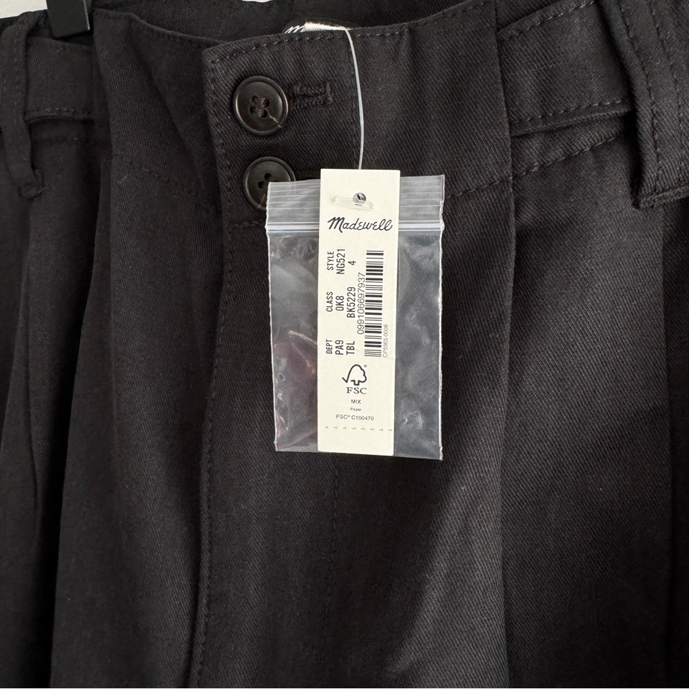 Madewell Harlow Wide-leg Pants New With Tags Size 4 - Picture 7 of 7